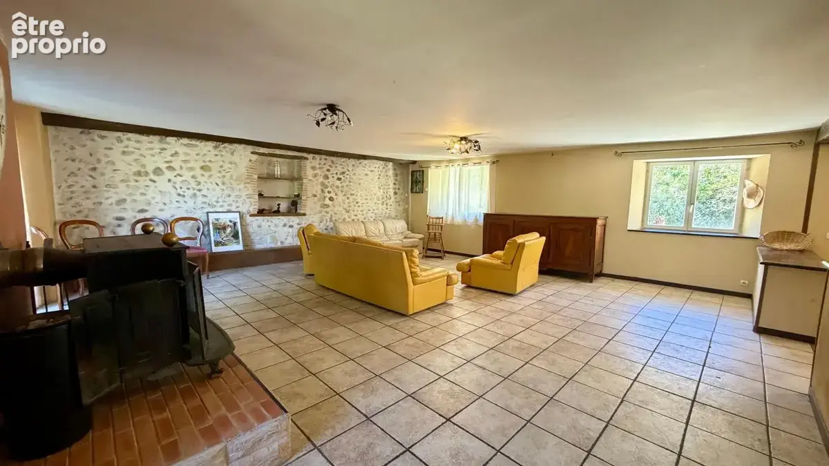 Maison en pierre 229 m² avec grange et terrain –  À Vendre à Massieu - photo 4