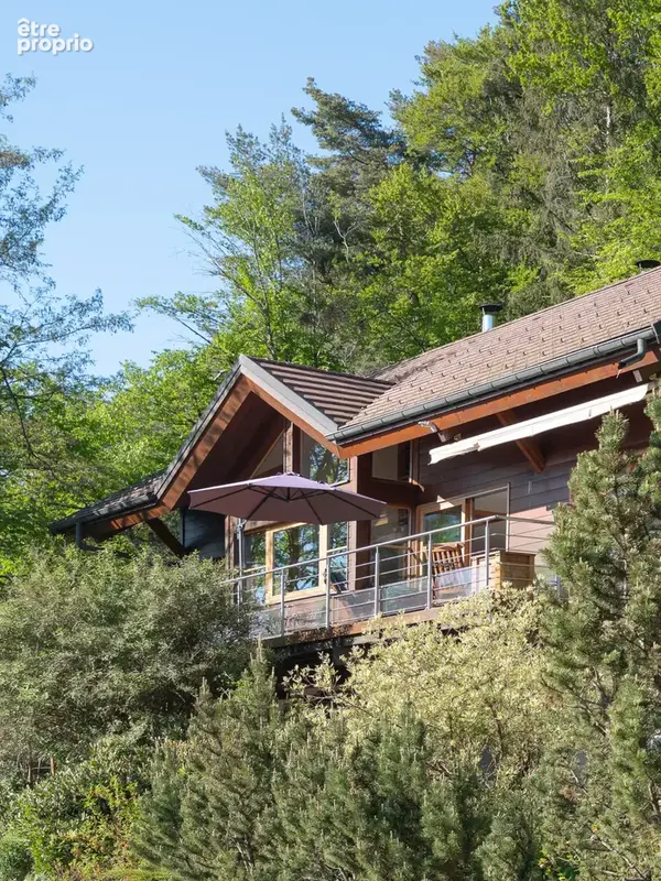 La Canopée, chalet d'architecte  surplombant le lac d'Annecy - photo 2