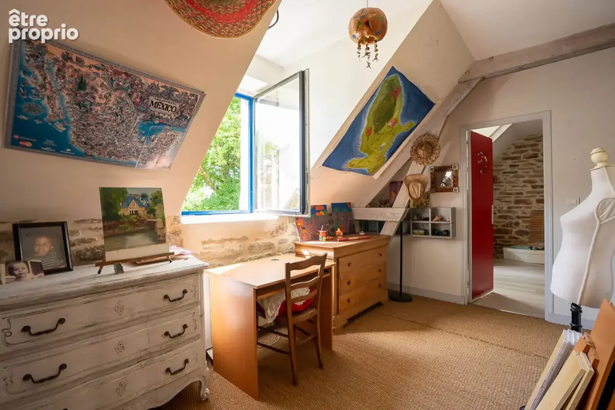 A vendre à Concarneau Maison de Maitre de 295 m² à 8 min du centre ville dans un cadre de vie idyllique ! - photo 10