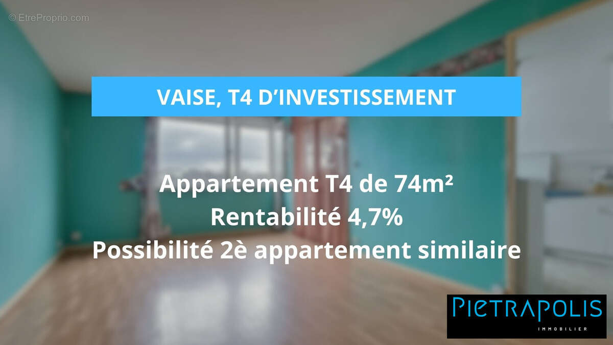 Appartement à LYON-9E
