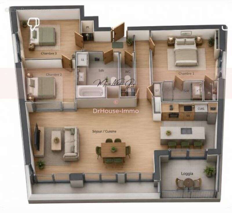 Appartement à MERIGNAC