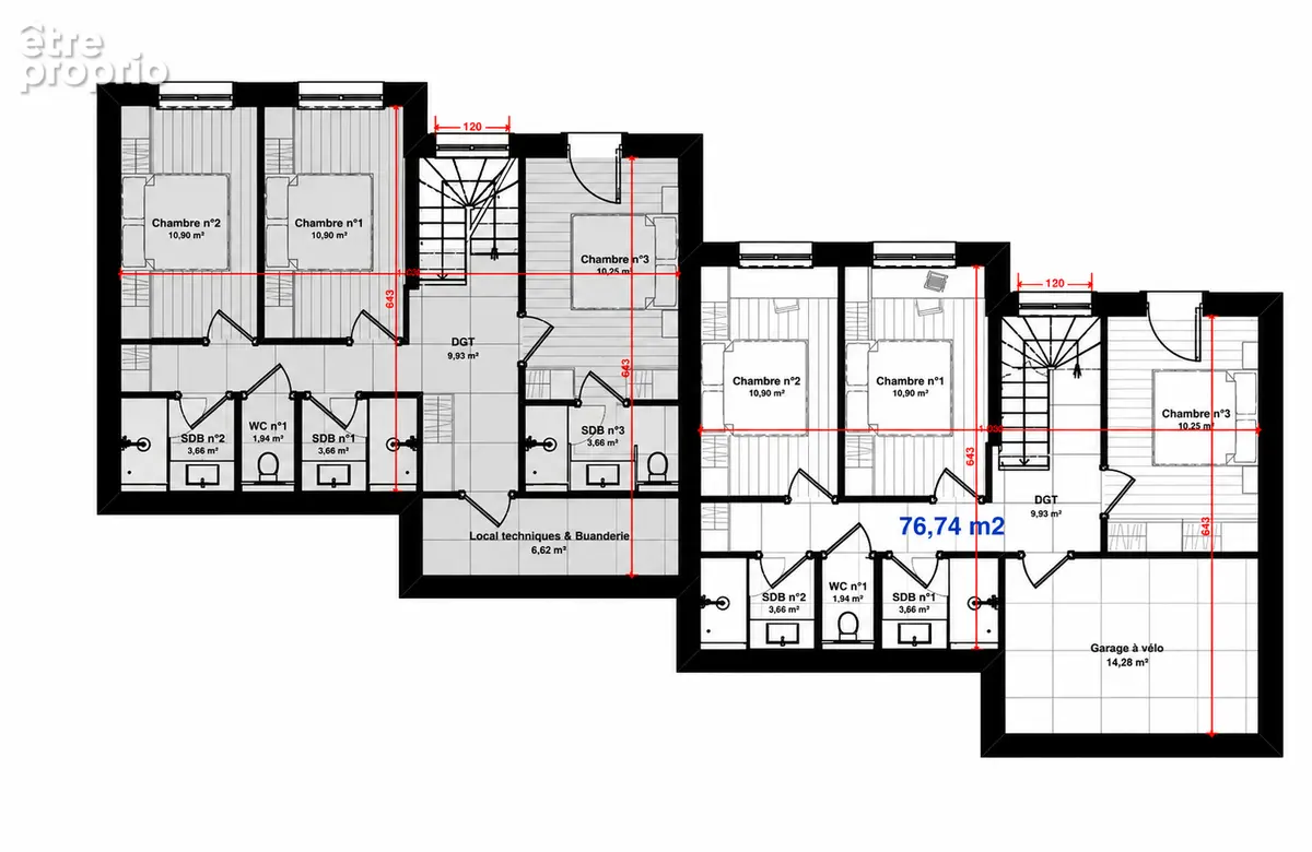 Appartement Bourg Saint Maurice 4 pièce(s)  104,93 M² - photo 4