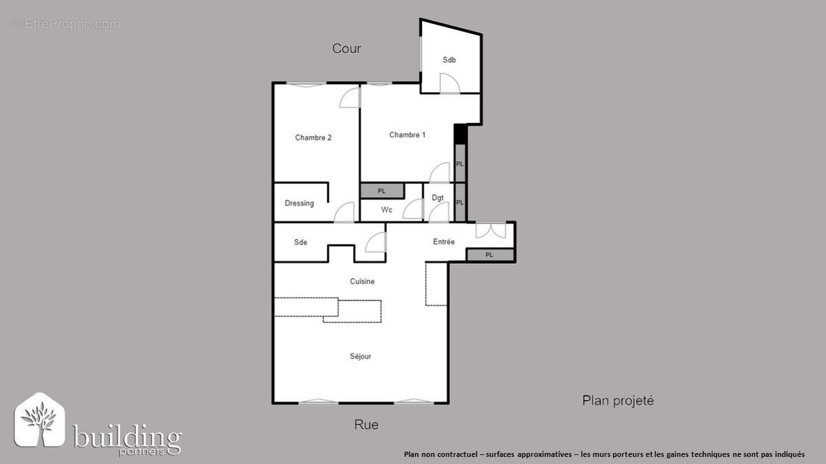 Ternes-Maillot Paris 17ème - Appartement 3 pièces 78,71 m² - photo 3