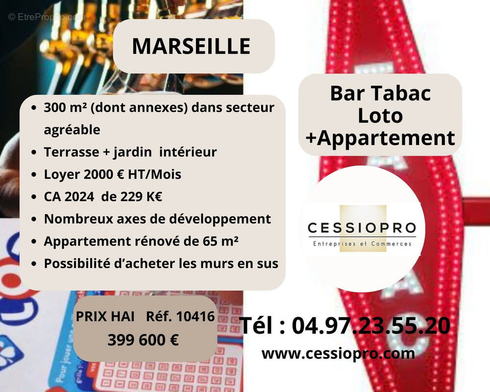 Commerce à MARSEILLE-6E