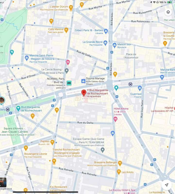 Commerce à PARIS-9E