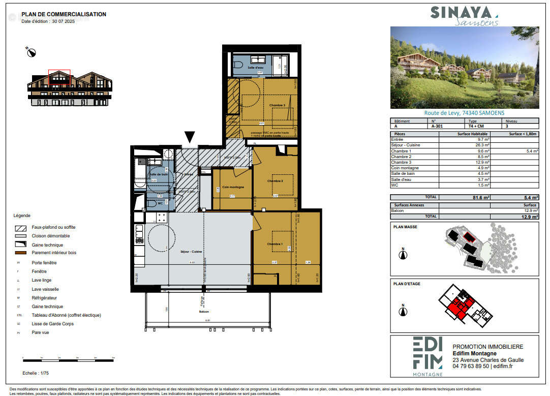 Appartement à SAMOENS