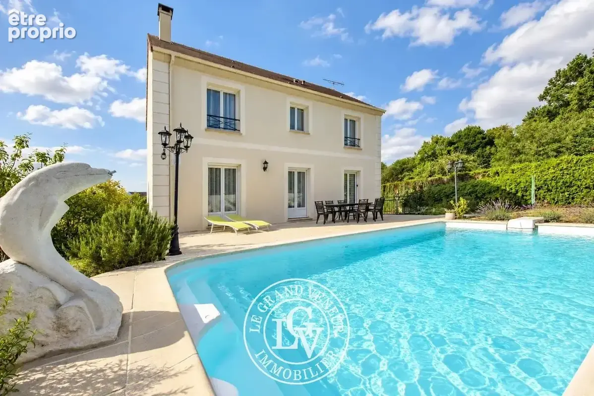 Moret sur loing - maison familiale,  sous sol total avec piscine - photo 1