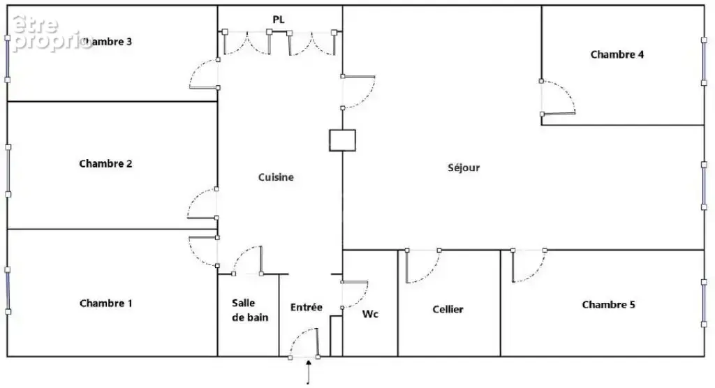 CROIX-ROUSSE / Rue du Mail – T6 traversant - 91 m² - photo 6