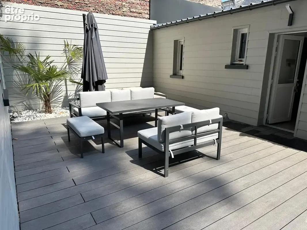 Pavillon en brique rénové - 64 m2 hab. env. - jardin - photo 8