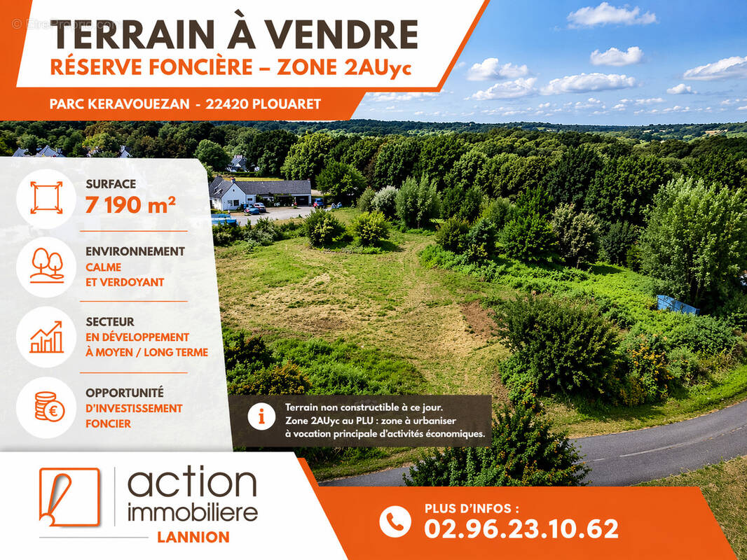 Terrain à PLOUARET