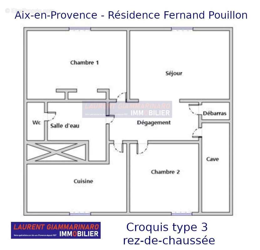 Appartement à AIX-EN-PROVENCE