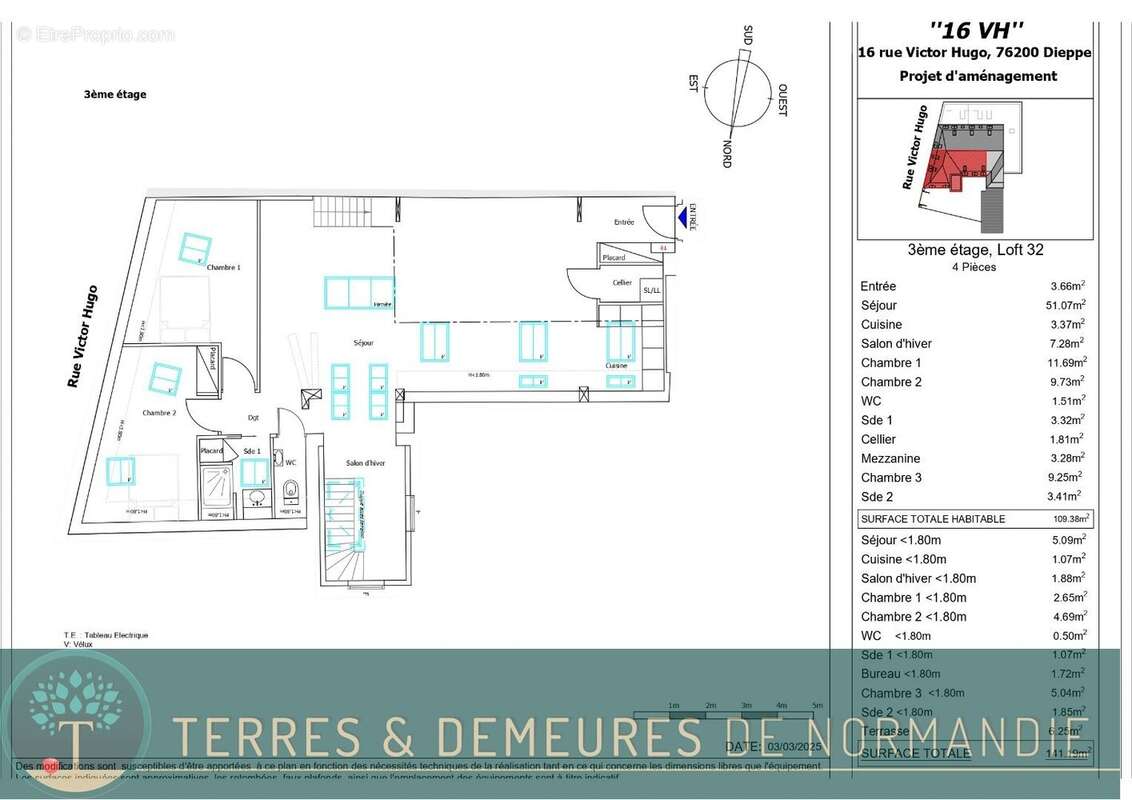 Appartement à DIEPPE