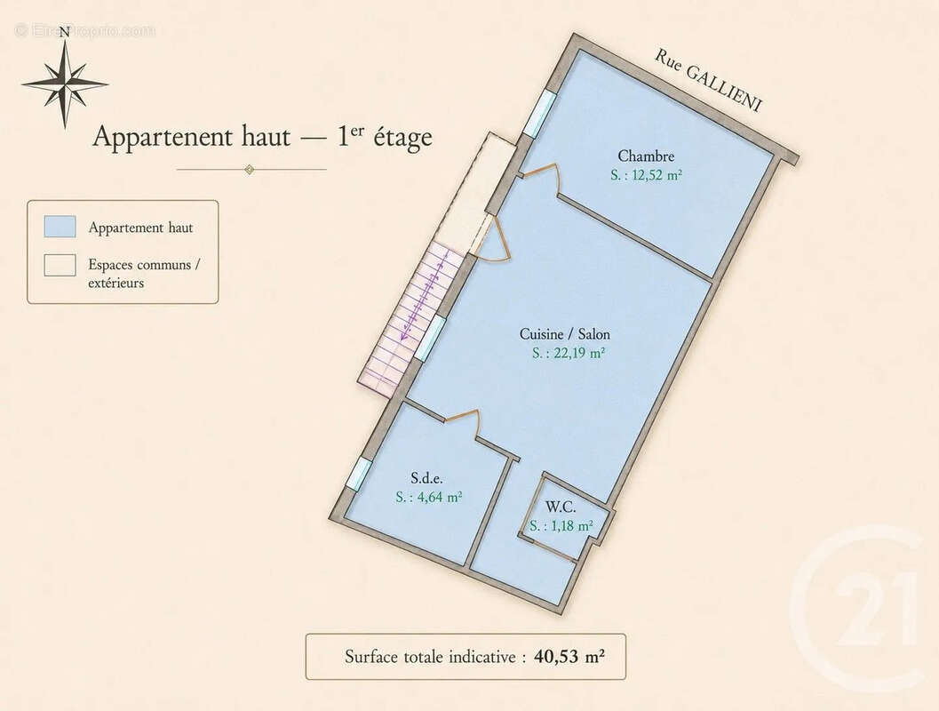 Appartement à BEAULIEU-SUR-MER