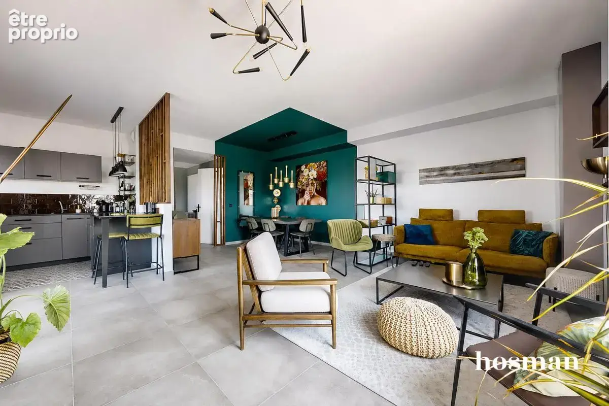 Appartement 2 pièces de 74,2 m² avec terrasse et box fermé - Rue Colonel Arnaud Beltrame, Lyon - photo 2