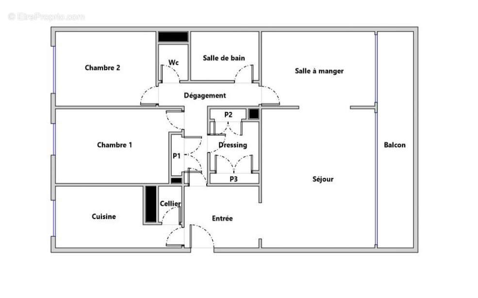 Appartement à LE PLESSIS-ROBINSON