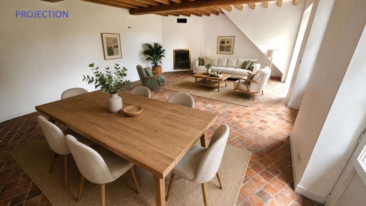 Houdan et N12 proche / Maison rénovée 210 m2 / 5 chambres + dépendances - photo 3