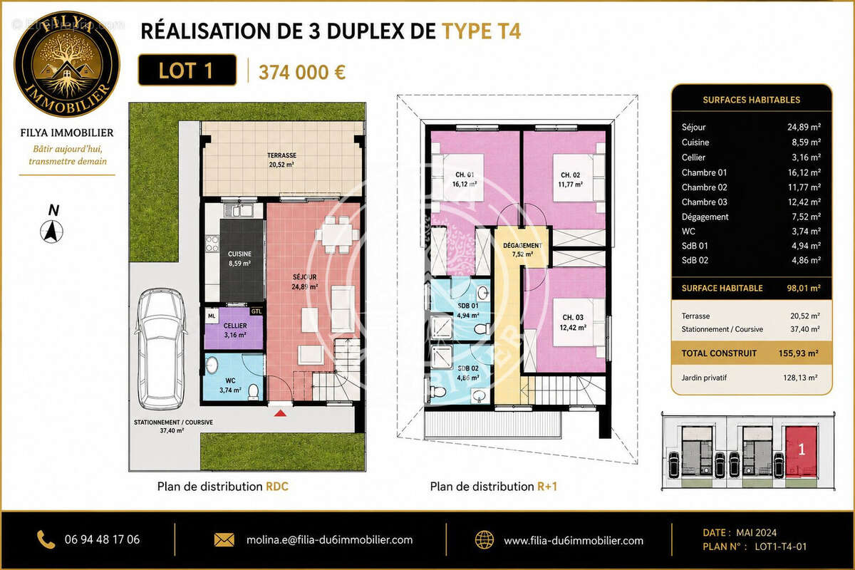 Maison 98 m² à Remire-Montjoly  - photo 4