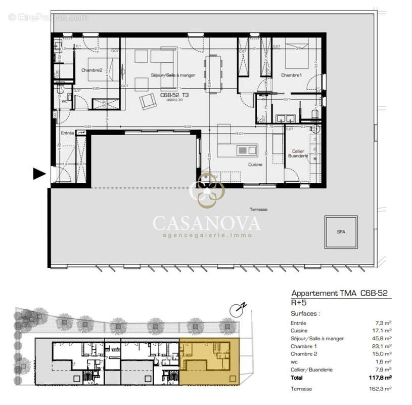 Appartement à BEZIERS