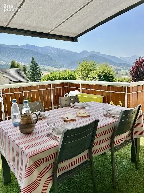 Lans en vercors.Très beau T4 de plus de 122m2 (135m2 sol) ,avec VUE MAGNIFIQUE ! Plus terrasse et double garage . - photo 11