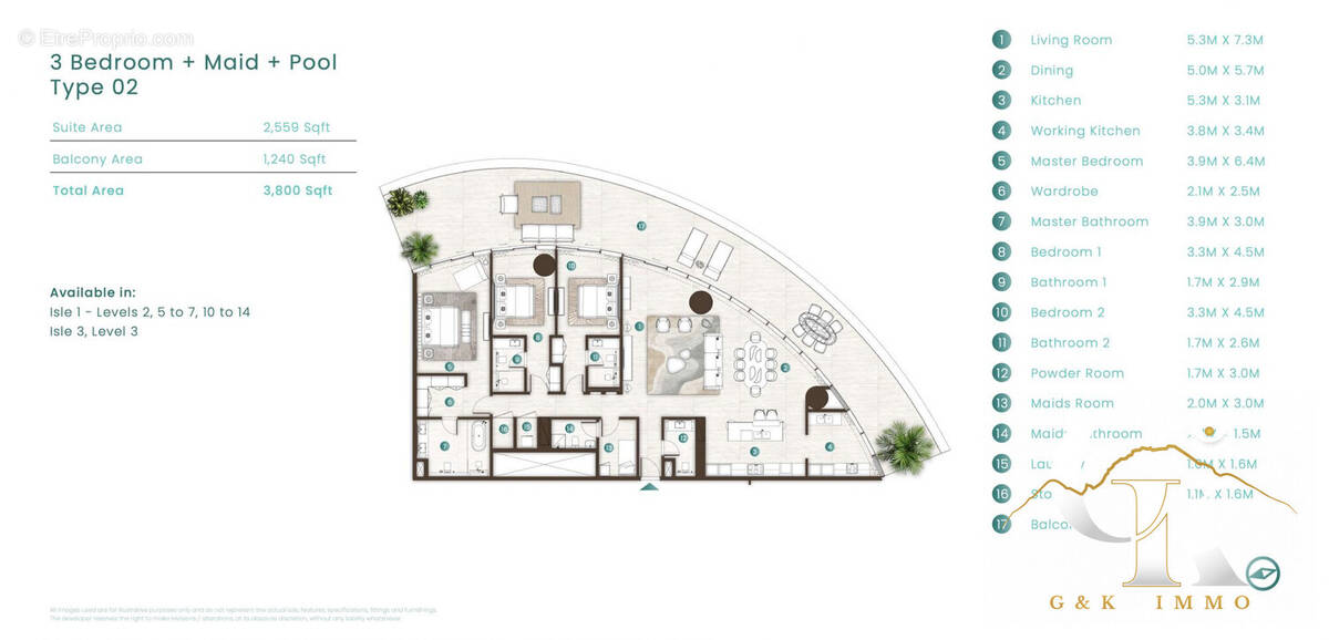 Appartement à PORT-SAINT-LOUIS-DU-RHONE