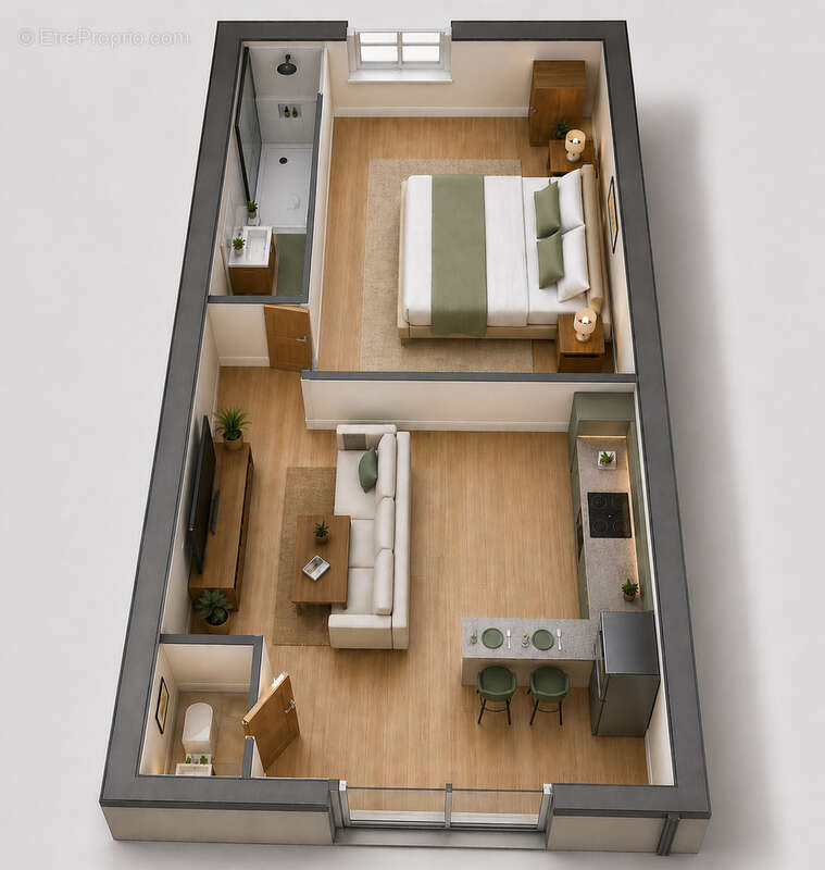 Appartement à NIVOLAS-VERMELLE