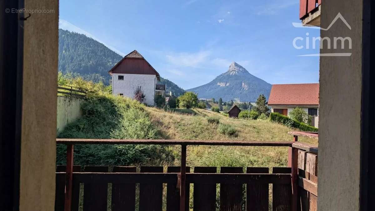 Studio avec terrasse et vue Chamechaude - photo 5