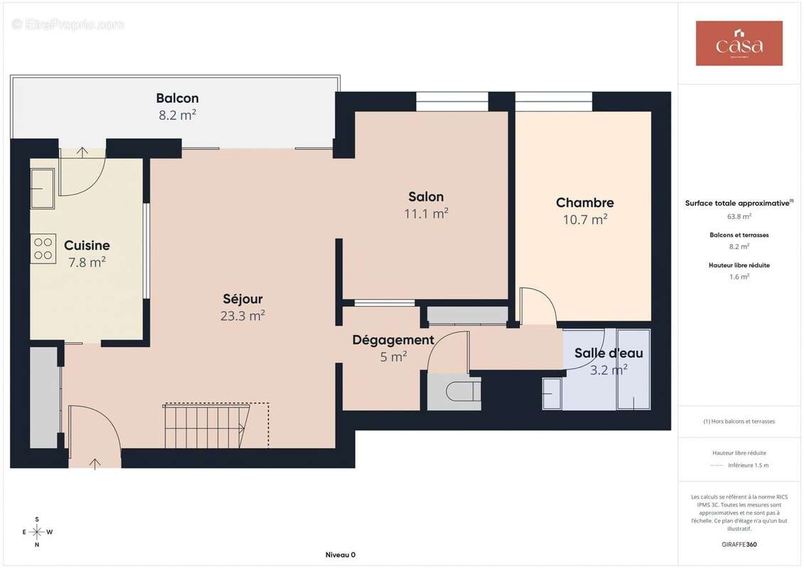 Appartement 99 m² à Caen  - photo 6