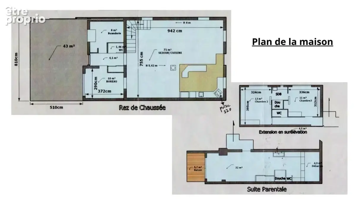 Vente maison 160m2  VIEUX LORMONT(33310) - photo 11