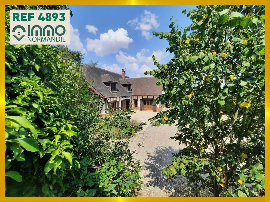 4893 - maison normande - 144 m² - parc de 8000 m² - photo 3