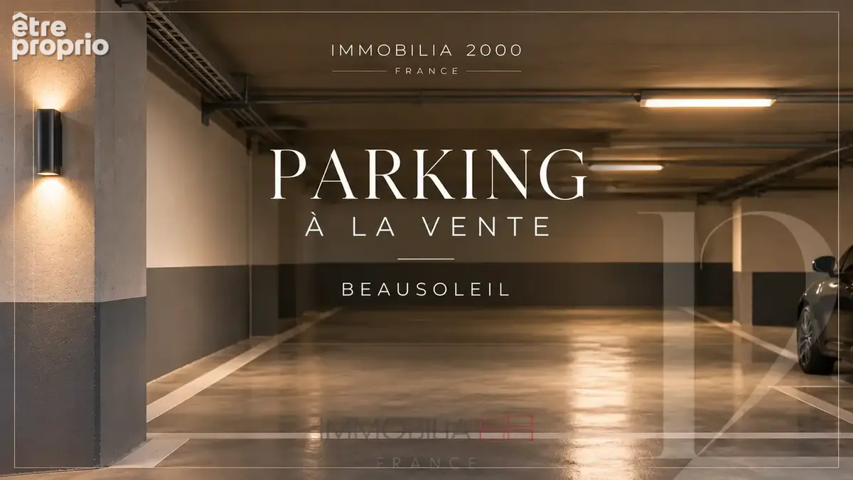 Photo Parking à Beausoleil au prix de 52 000€