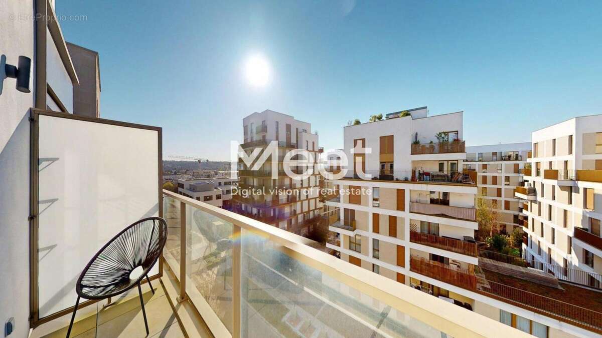 Studio - immeuble récent - balcon - vue dégagée - photo 5