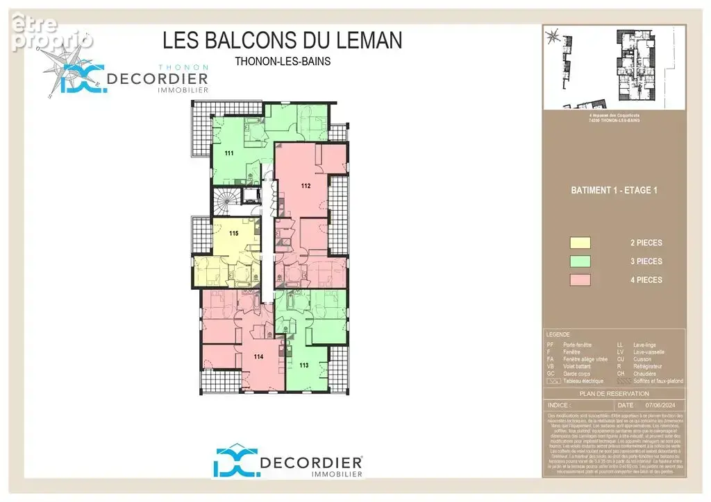 T4 rdj à vendre - thonon-les-bains (74200) - photo 3