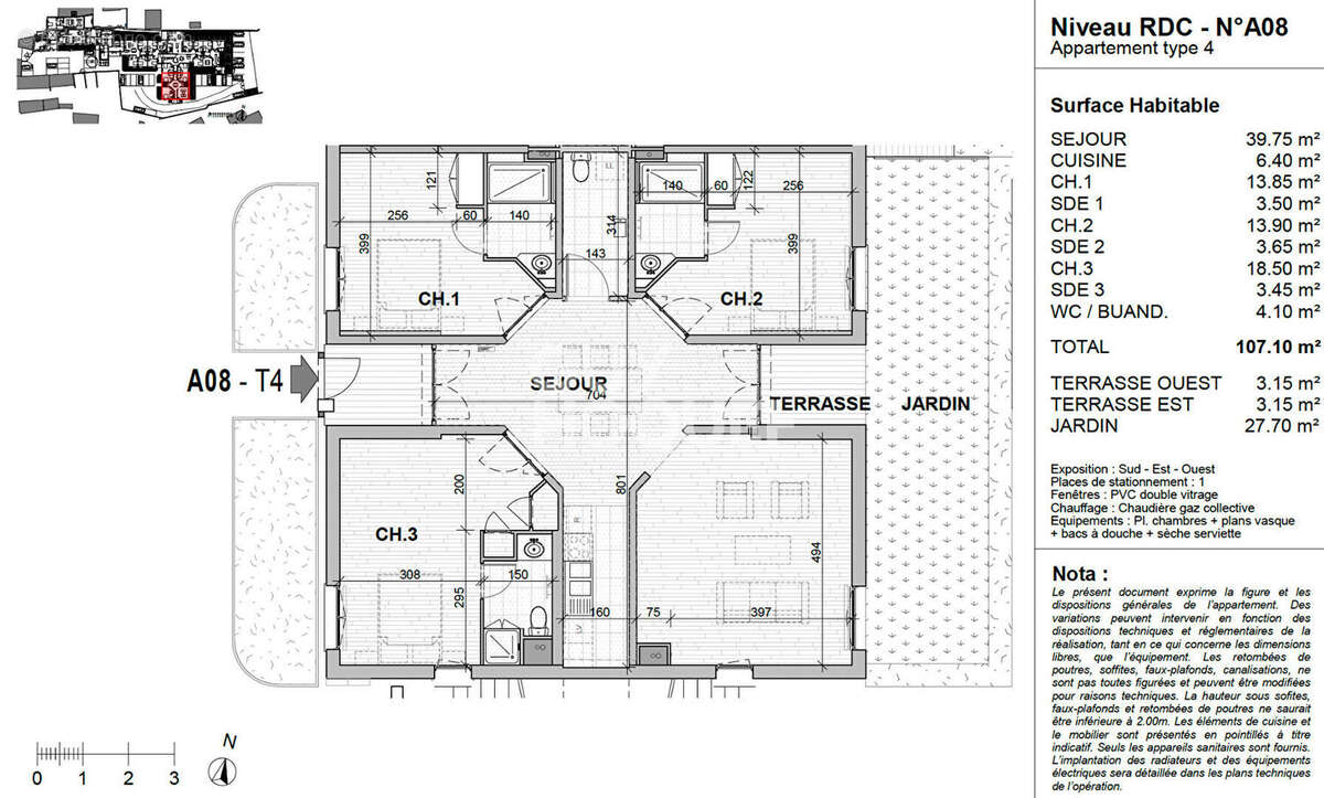 Appartement à VOURLES