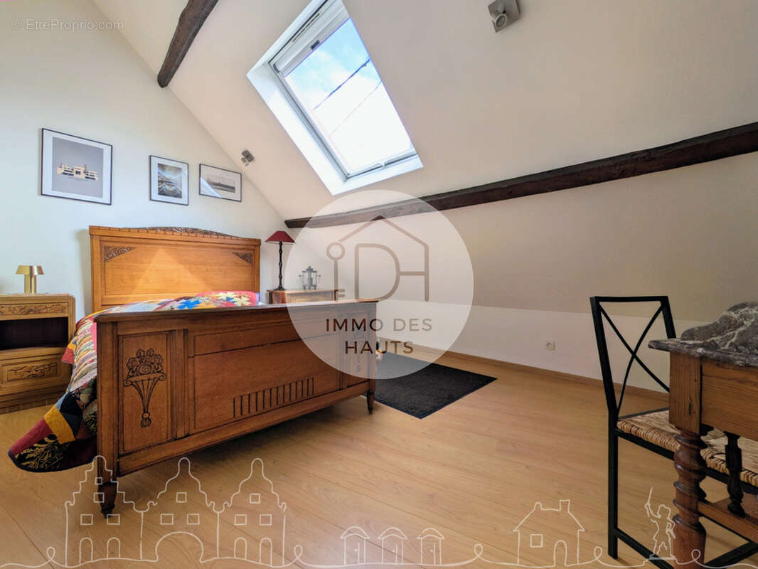 Maison de charme avec 5 chambres, jardin et garage à Looberghe - photo 8