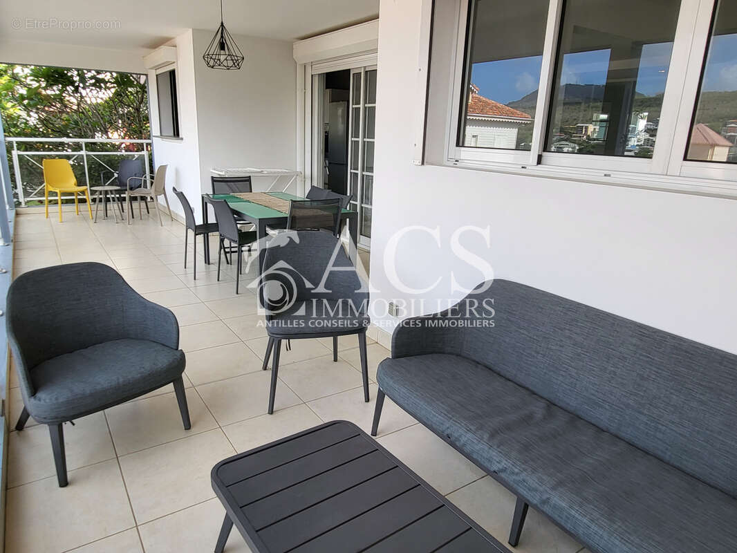 Bel appartement F3, vue et accès plage Anse Mitan - photo 3