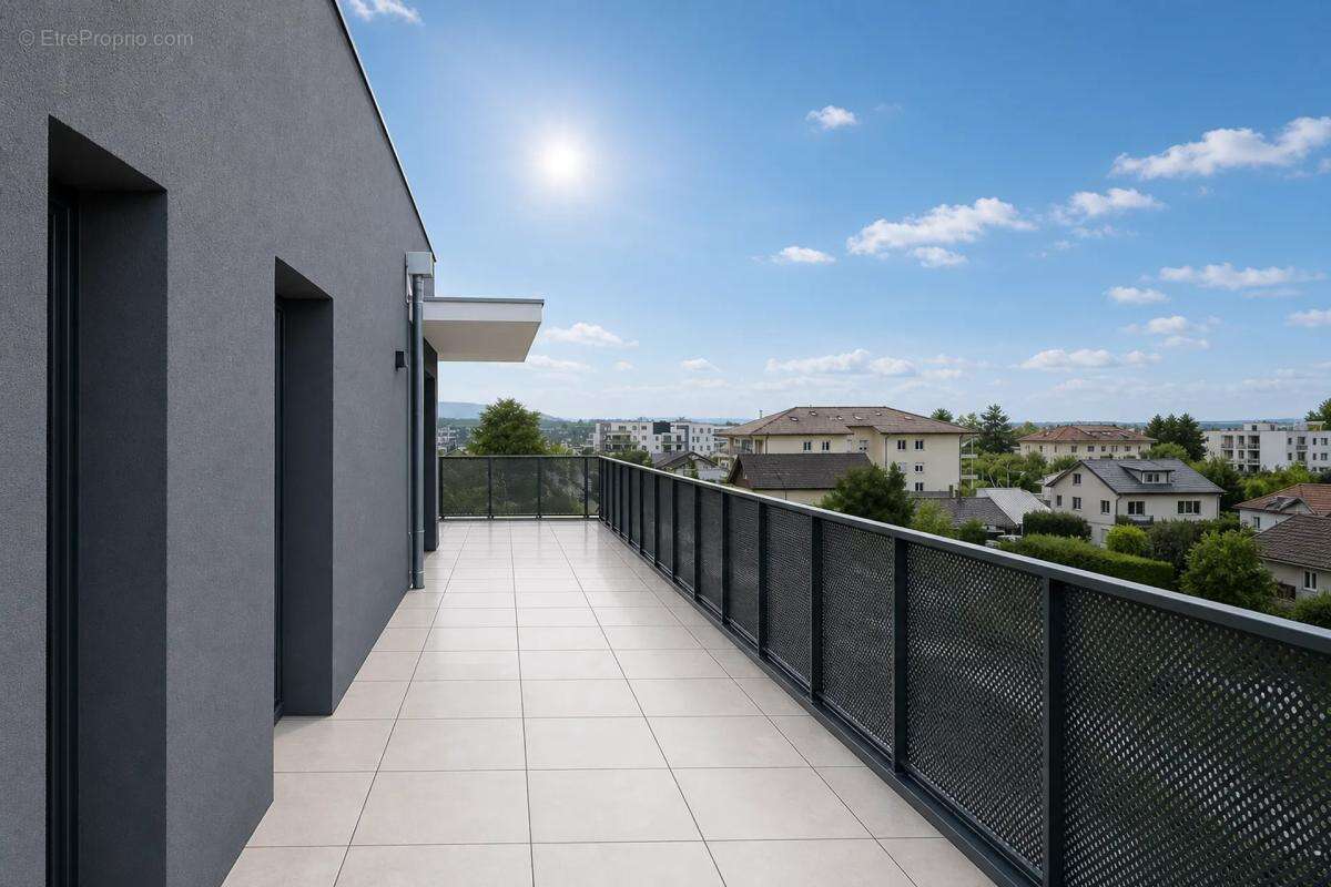Lumineux T3 avec grande terrasse à Thonon - photo 12