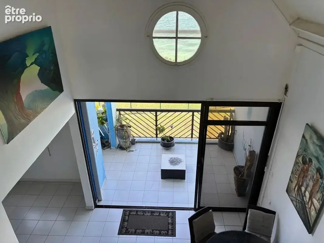 Appart t4 mezzanine en duplex vue mer exceptionnelle  à bas-du-fort - photo 6