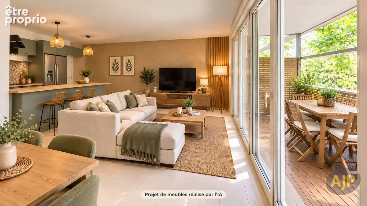 A Bordeaux 33800 Appartement rénové avec extérieur 14m² et parking ! - photo 2