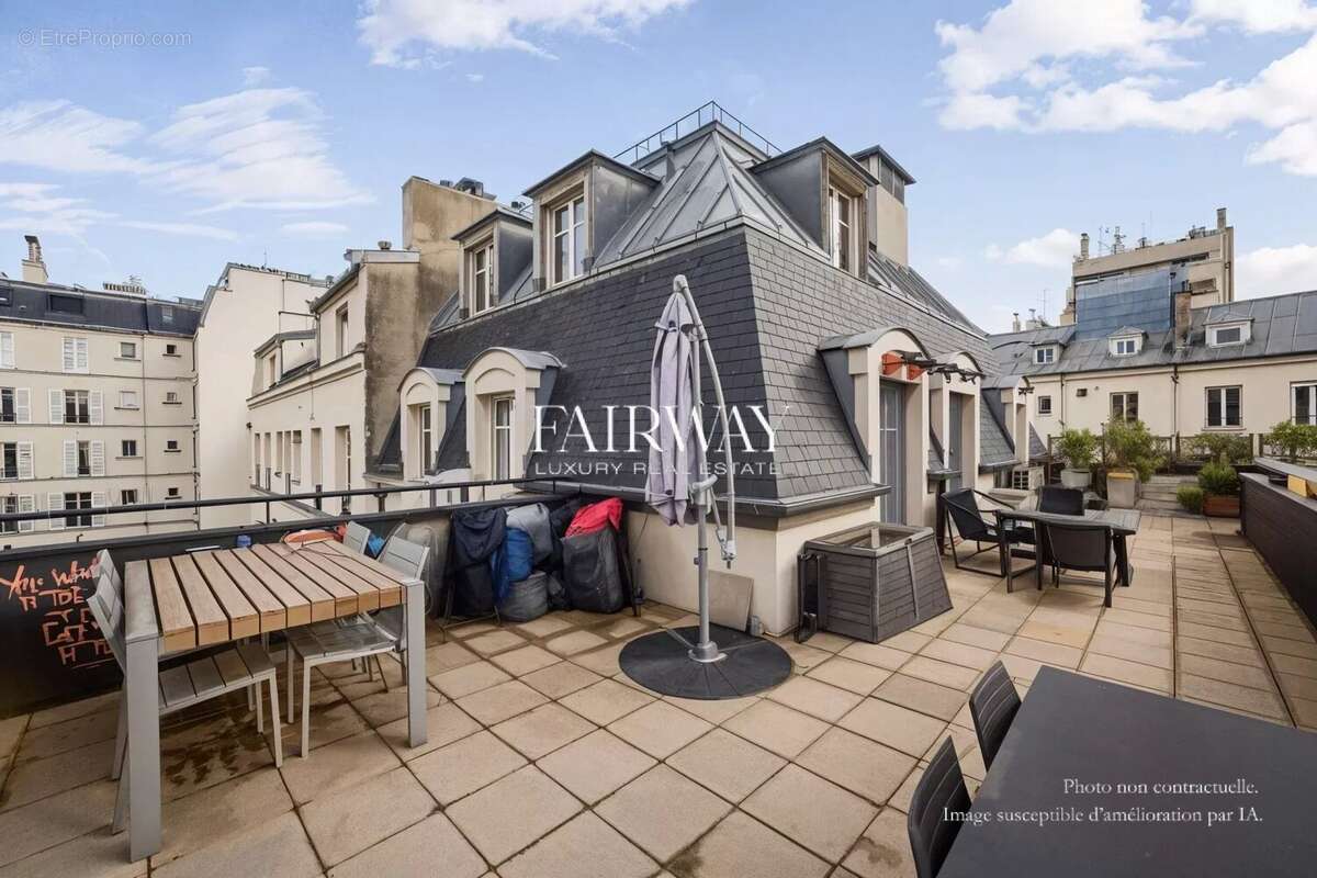 Duplex de standing de 3 pièces et 87m² avec terrasse plein sud de 50m² et parking, au cœur du marché Lévis – Paris 17ème - photo 3