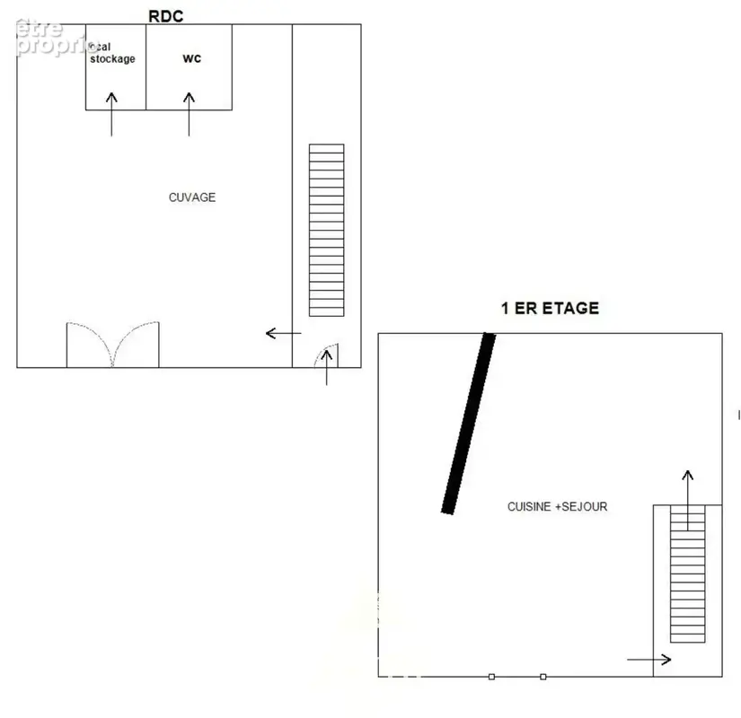 Maison de bourg (100m2) avec petit garage et cave à Ceyrat - photo 10