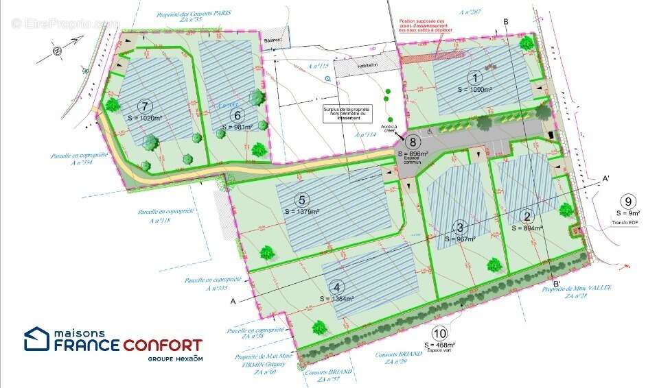 Terrain à VIEUX-VILLEZ