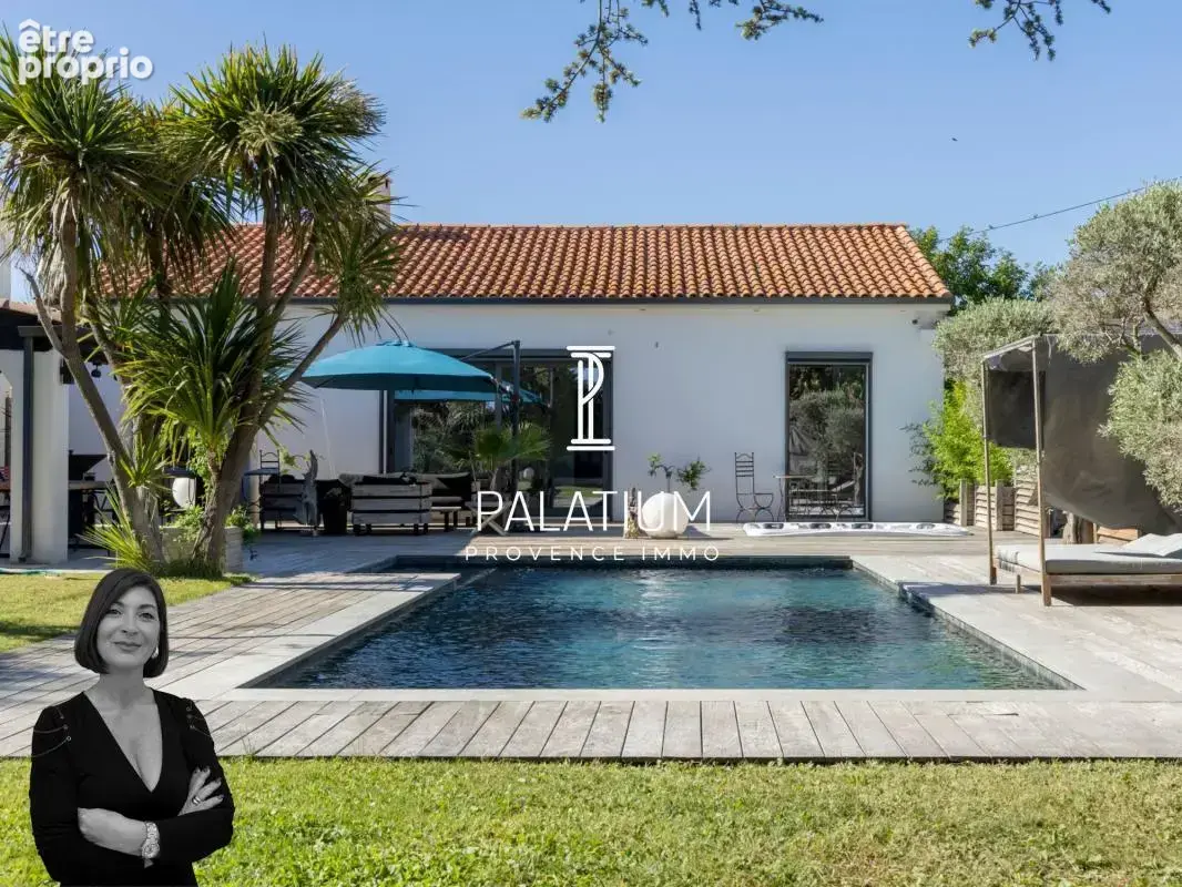 Villa contemporaine, piscine, jardin paysage - photo 3