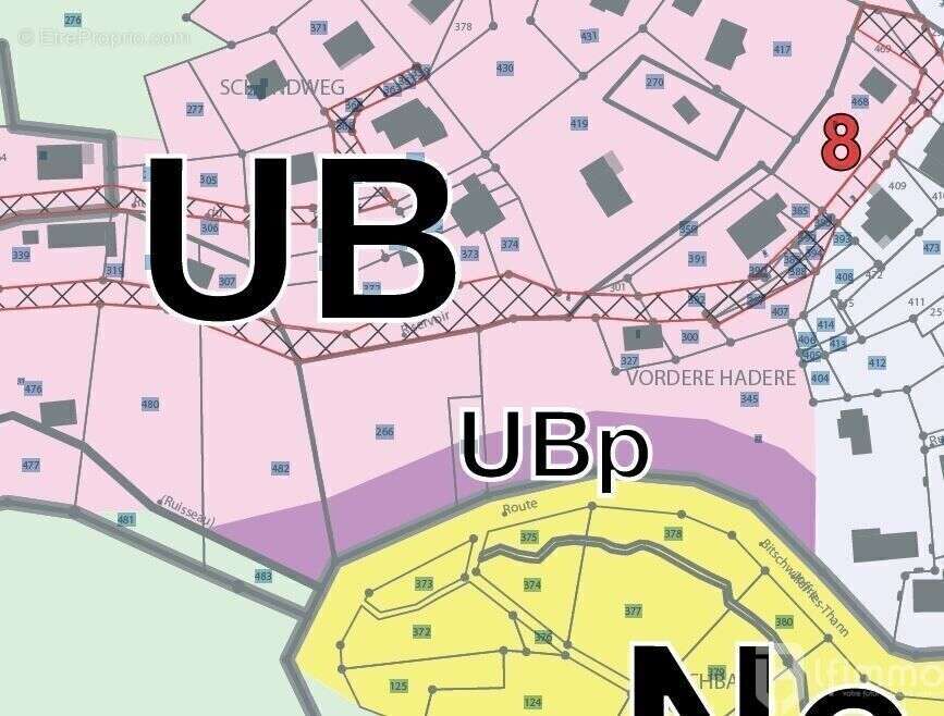 Terrain à BOURBACH-LE-HAUT