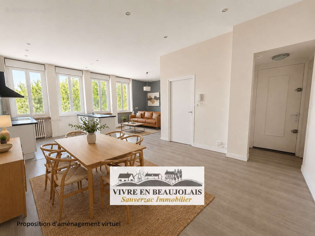 Appartement à VILLEFRANCHE-SUR-SAONE