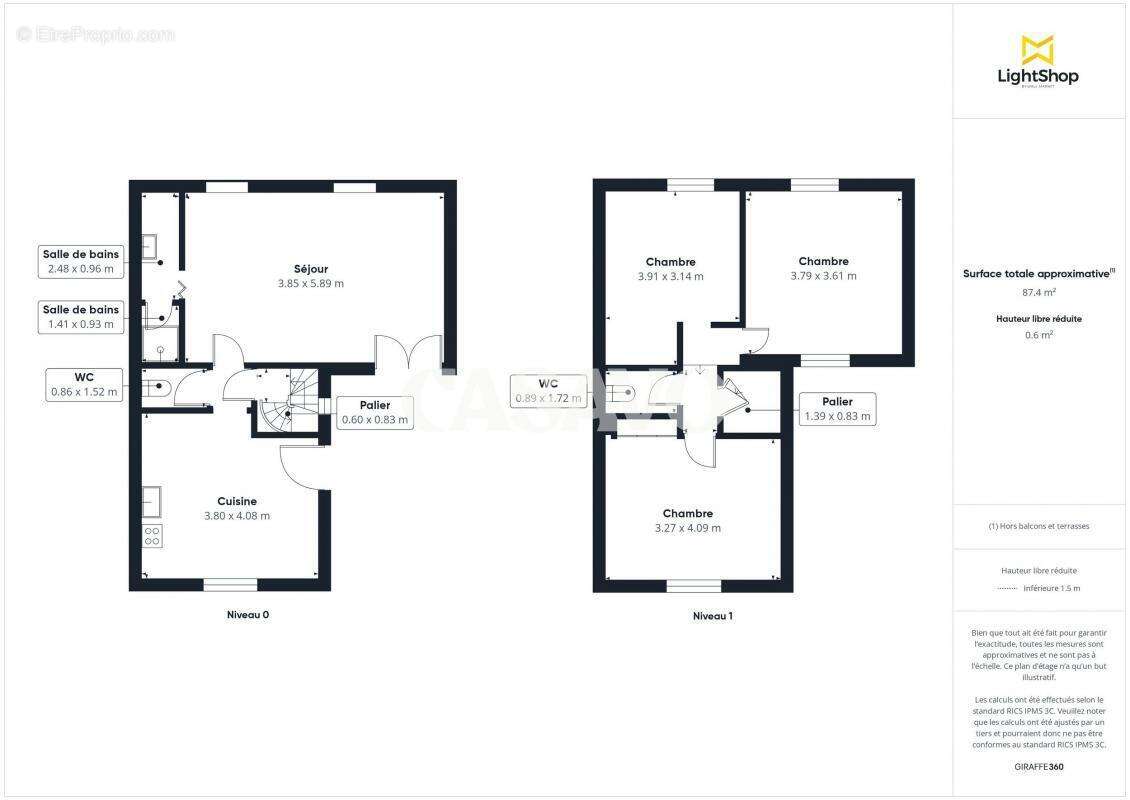 Maison à PIERREFITTE-SUR-SEINE