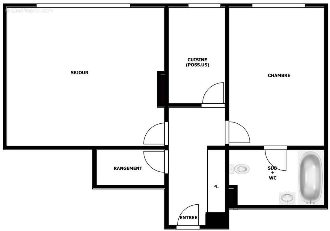 Appartement à CLICHY