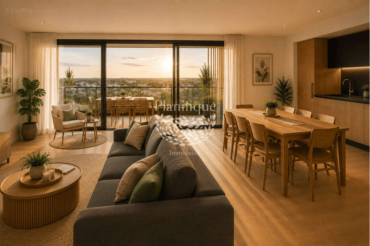 Un appartement quatre pièces lumineux avec balcon aux portes de la Suisse - photo 3