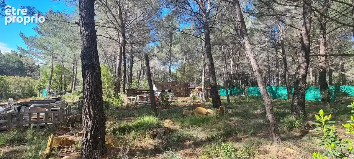 LE BEAUSSET-TERRAIN 690M²-NON CONSTRUCTIBLE-A VENDRE-NATURE ET - Terrain à LE BEAUSSET