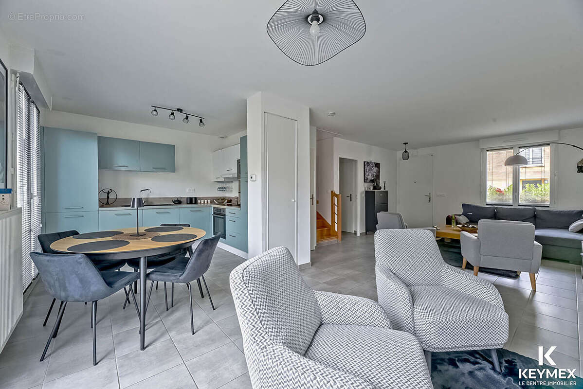 Maison 90M² Bruyères sur Oise 3 ch, gare, commerces, écoles, jardin. - photo 5