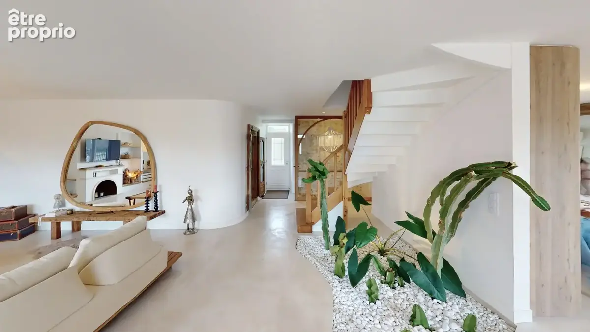Jardin d'intérieur.
